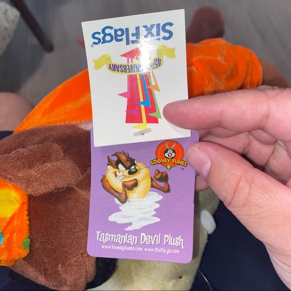 Six flags taz plush - Picture 4 of 13